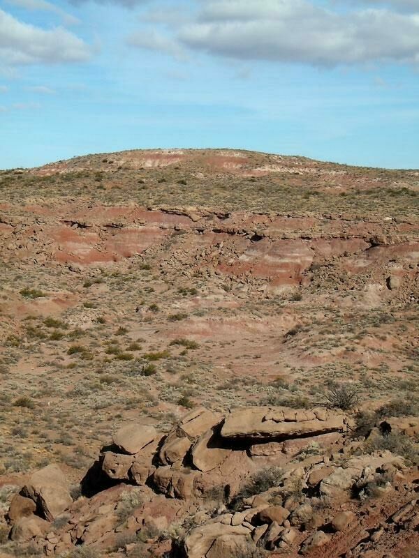 Candeleros Formation near Cerro El Vagon, Neuquen, Argentina.